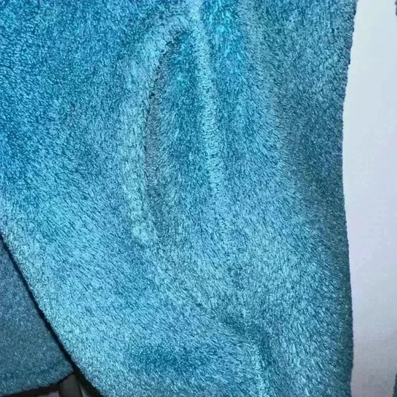 Patagonia Blue Fleece Pullover XXL for Youth / Purple Trim - Picture 6 of 14